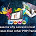 6 reasons why Laravel is best for businesses than other PHP frameworks