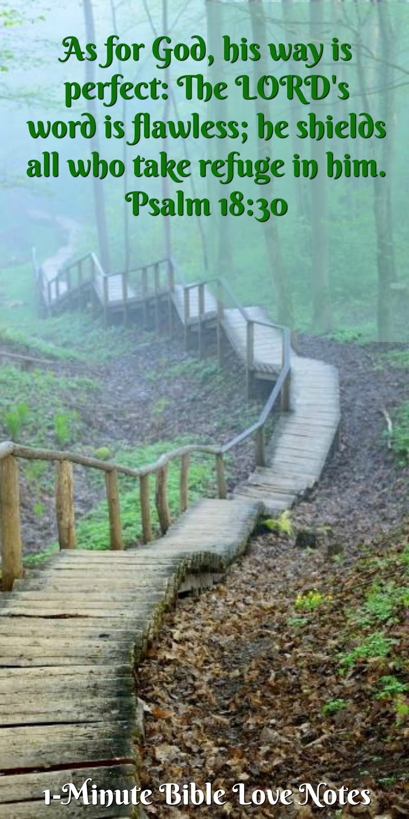 1 Minute Bible Love Notes Our Perfect God Psalm 18 30 We Cannot 1-minute-bible-love-notes-our-perfect-god-psalm-18-30-we-cannot
