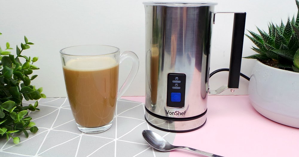 Bethan Elizabeth VonShef Electric Milk Frother And Warmer