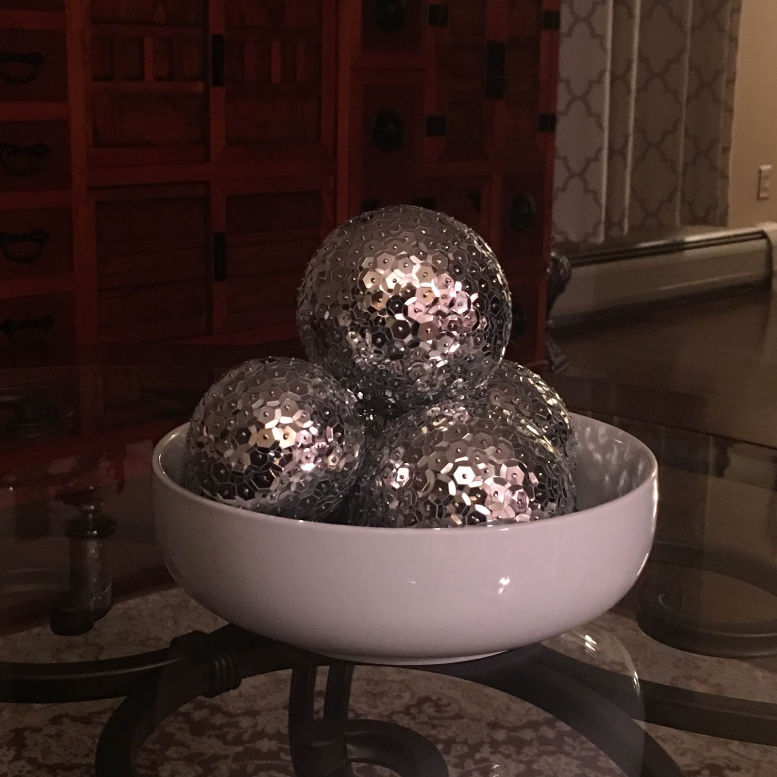 Christmas Holiday DIY Dollar Tree Foam Ball Deco Spheres