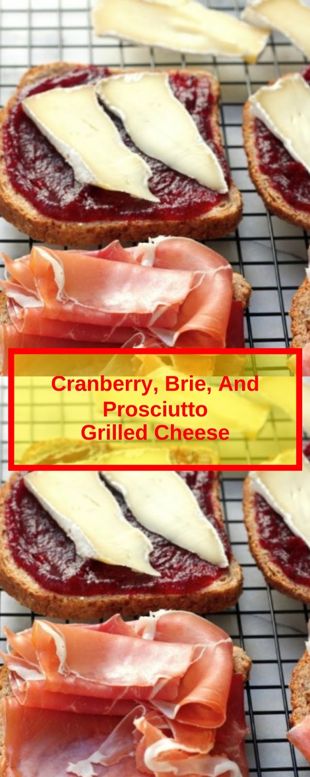 Cranberry, Brie, And Prosciutto Grilled Cheese christmas dinner