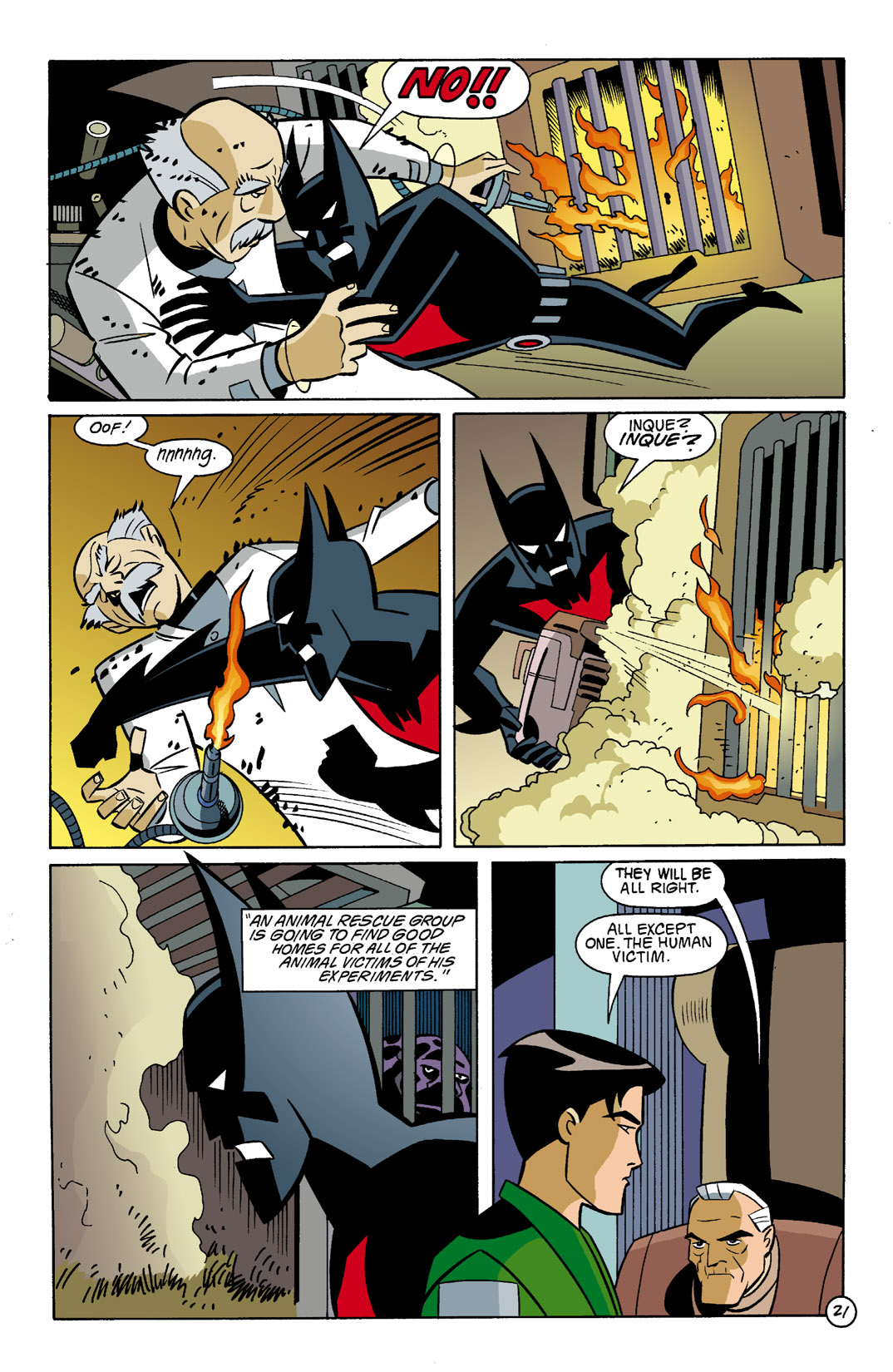 Read online Batman Beyond [I] comic -  Issue #6 - 22