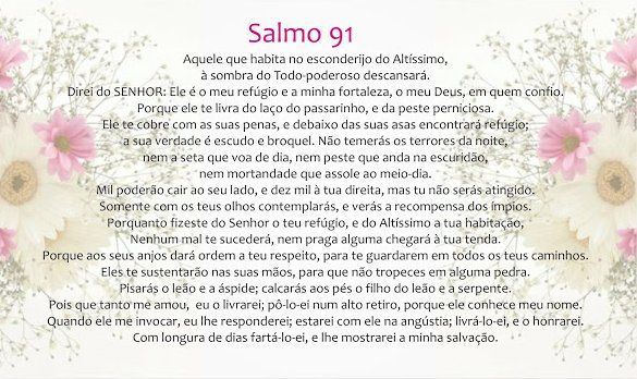 Salmo 91 - Pb. Cido Silva Salmo 91 - Pb. Cido Silva