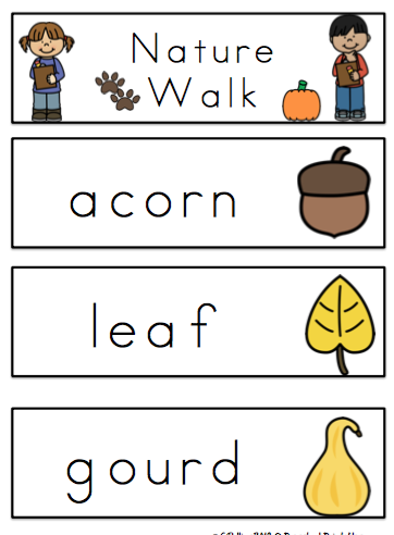 free nature walk for preschool preschool printables