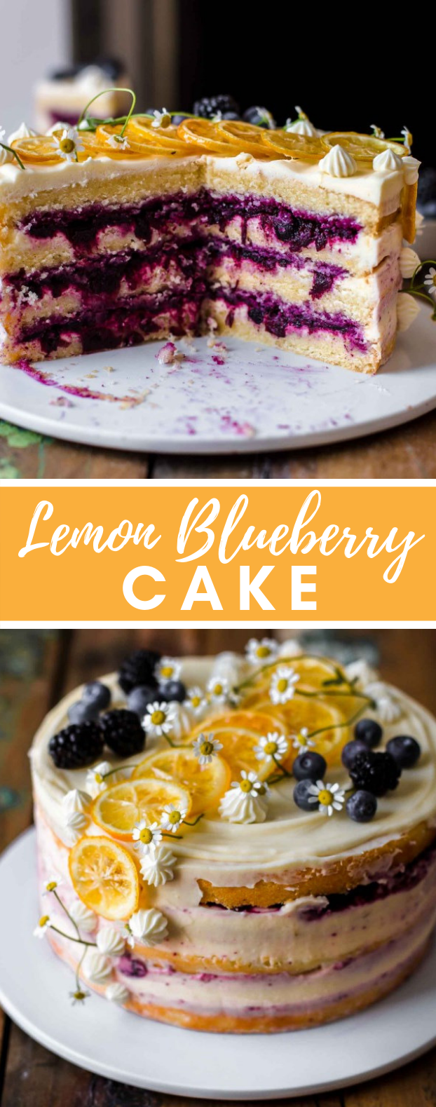 LEMON BLUEBERRY CAKE #partycake #dessert LEMON BLUEBERRY CAKE #partycake #dessert