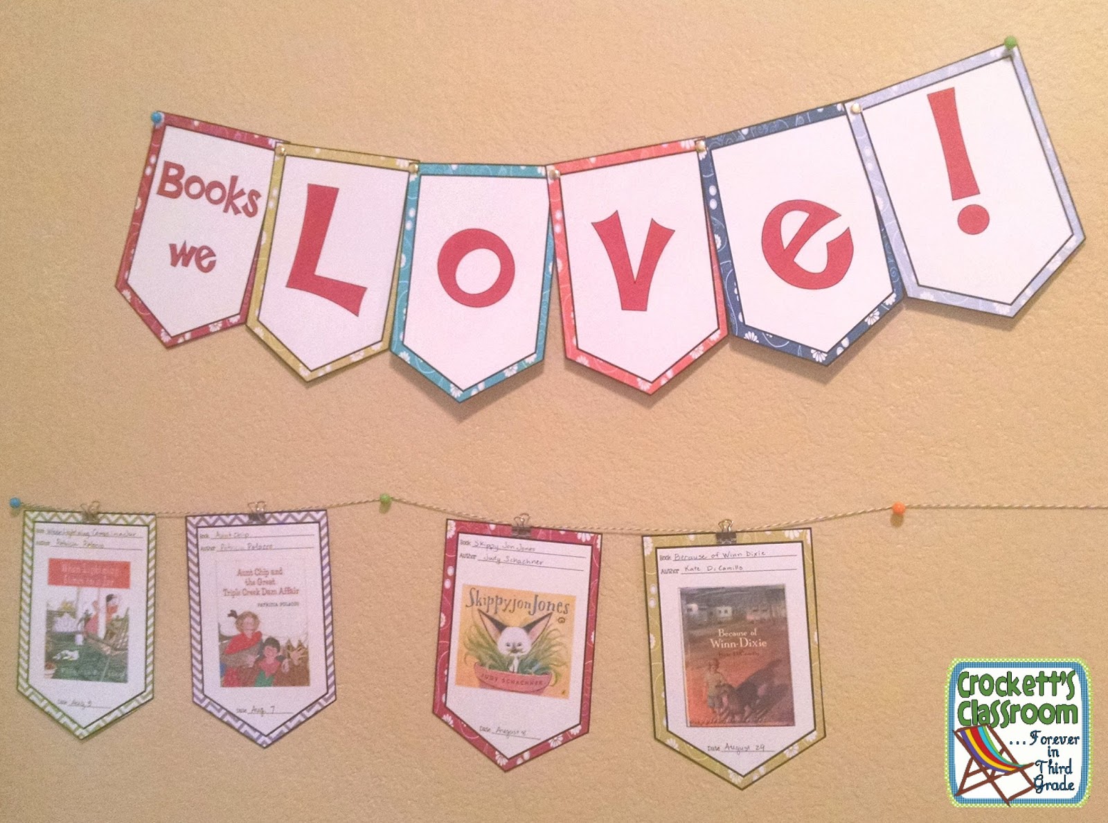 Classroom Freebies Too Books We Love YearLong Banner
