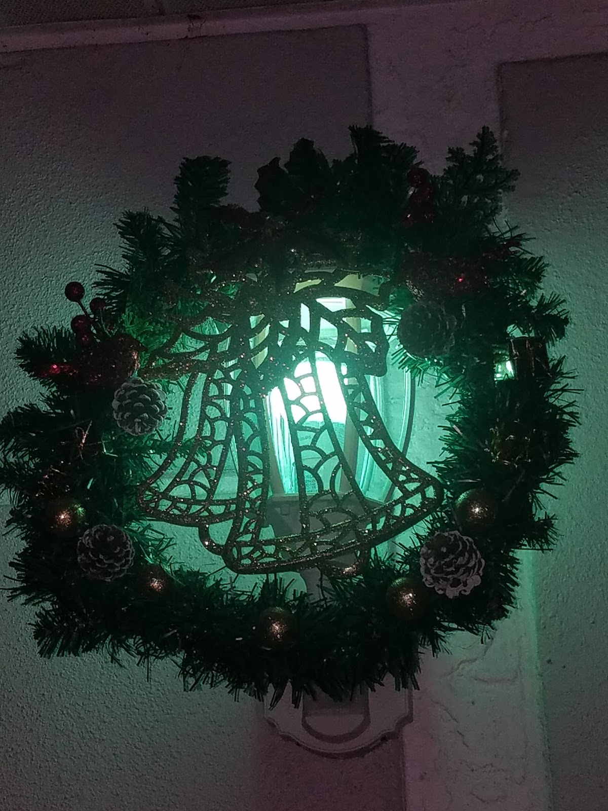 Homemade Christmas Porch Light Covers