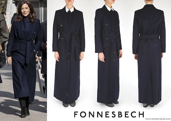 Crown Princess Mary wore Fonnesbech Avignon Trench Coat