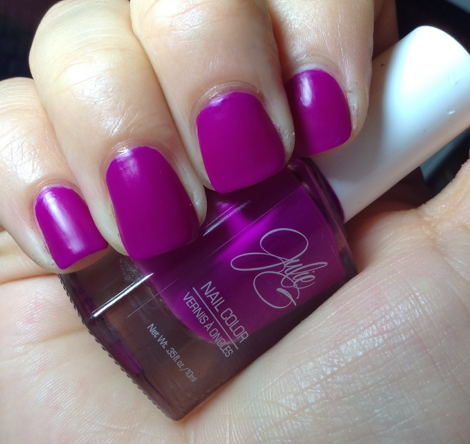  Day 34 Julie Nail Polish Review Matte Polish Rite Aid Store
