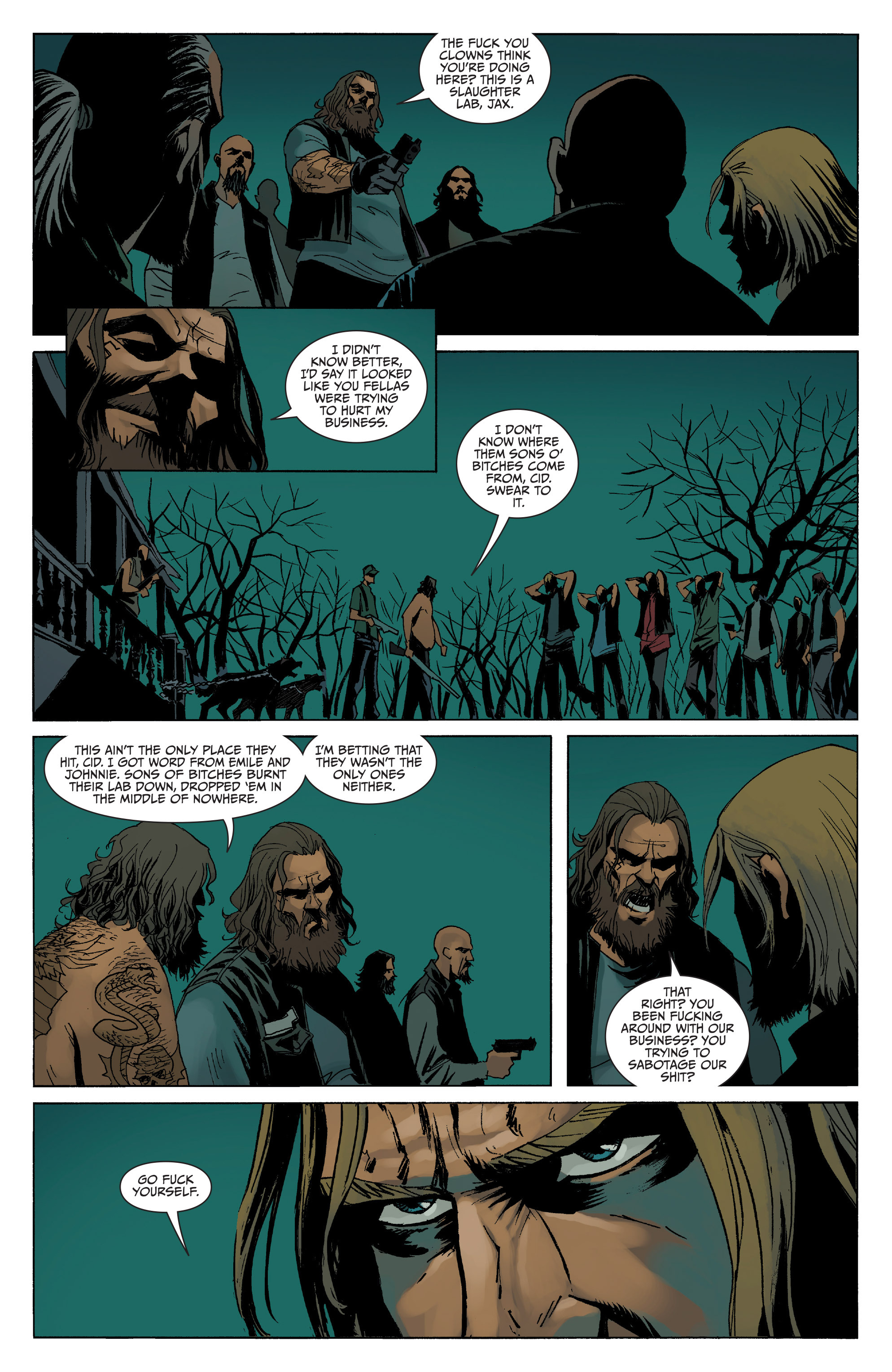 Read online Sons of Anarchy comic -  Issue #14 - 17