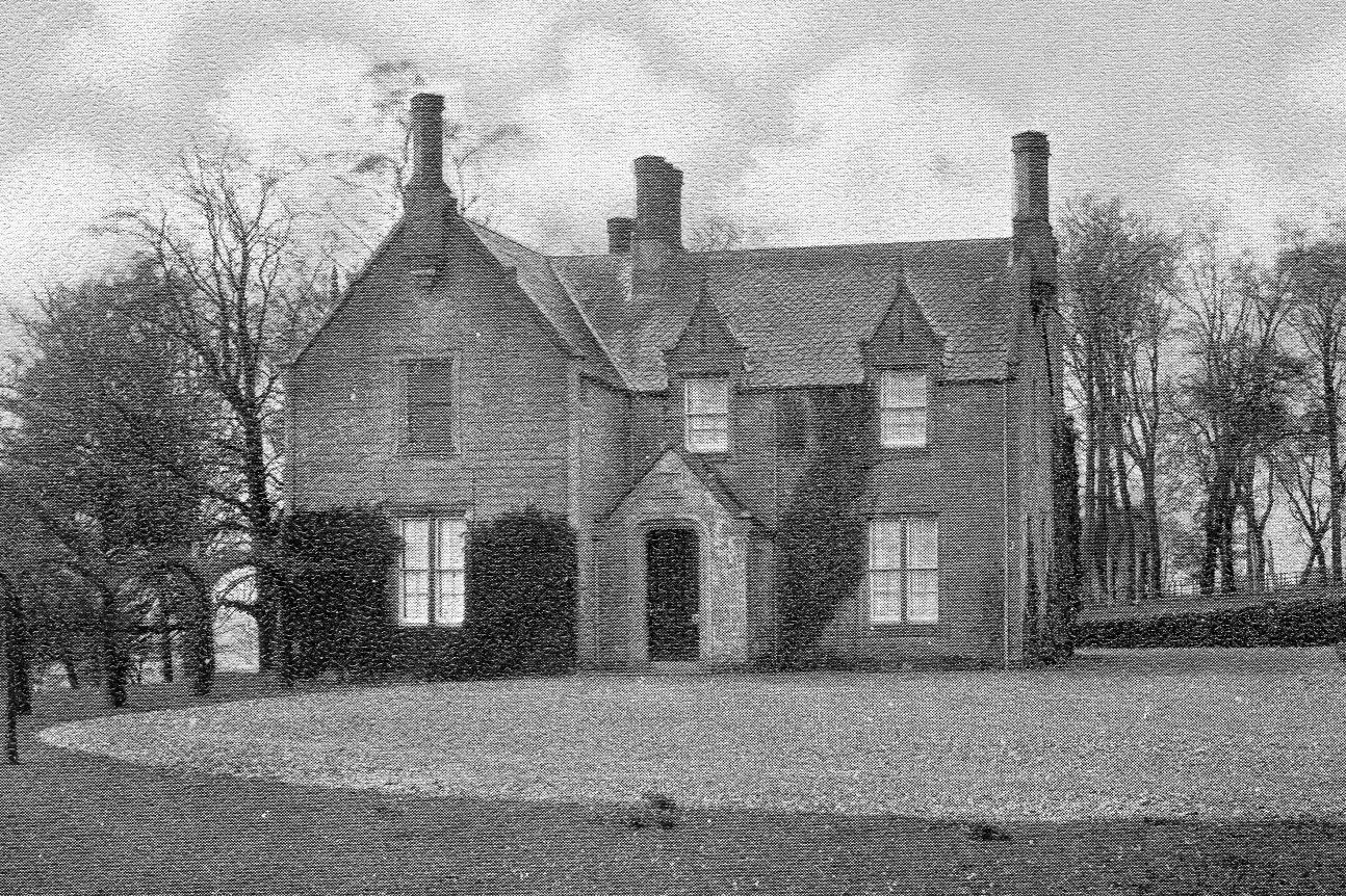 Tour Scotland Old Photograph Minto House Lochgelly Fife Scotland