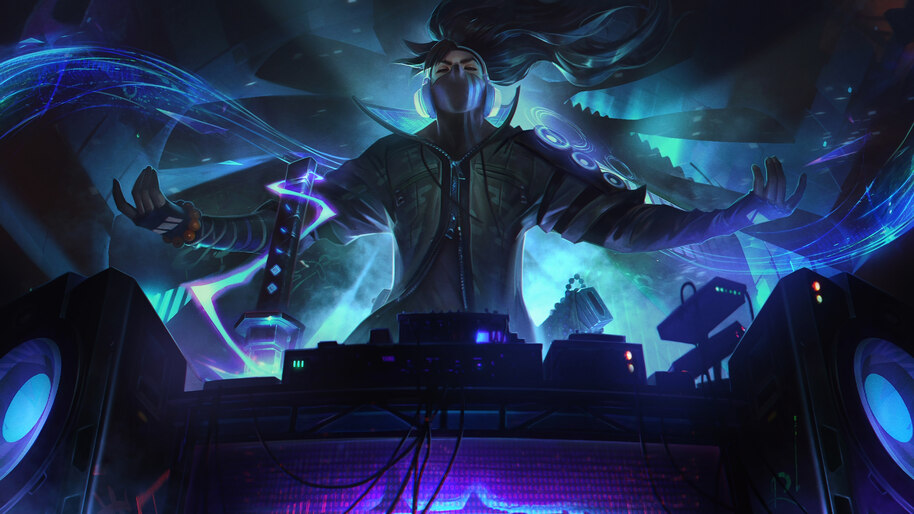 True Damage, Yasuo, Splash Art, LoL, 8K, #5.1203 Wallpaper PC Desktop