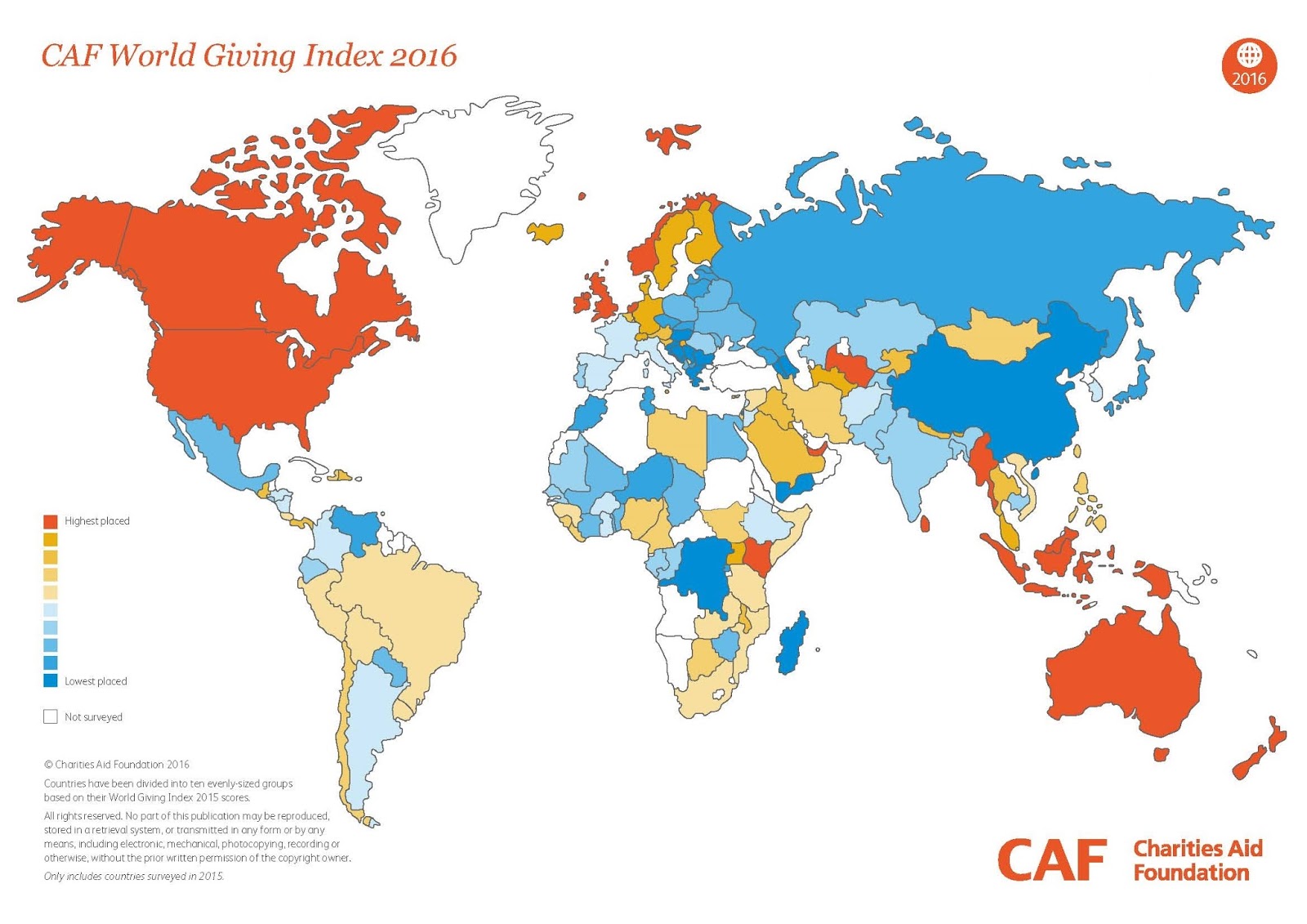 World Giving Index (2016)