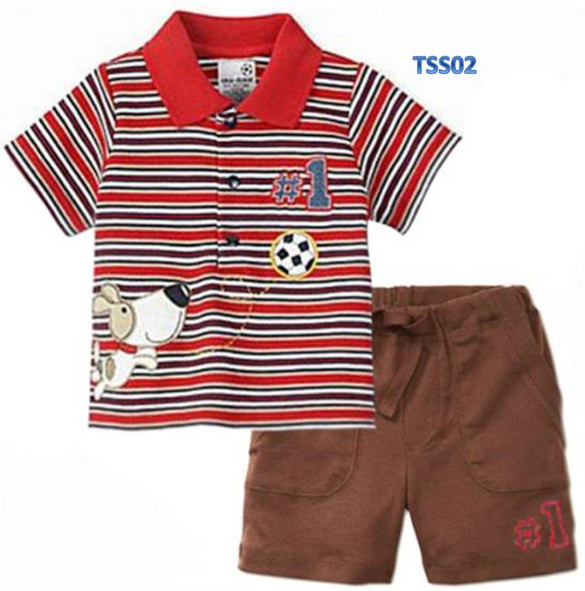 Lovebabycloset Baby Wear Baby Boy Top and Bottoms Set
