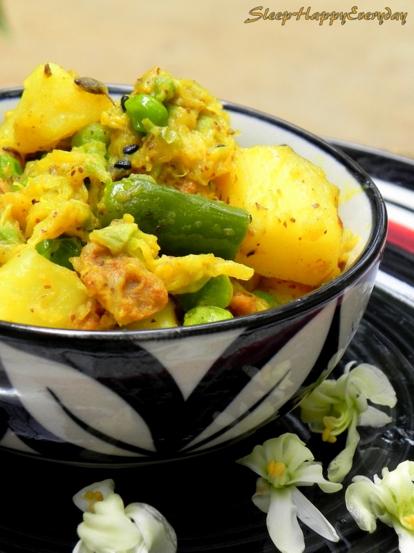 Sleep Happy Everyday Drumstick flower and a recipe