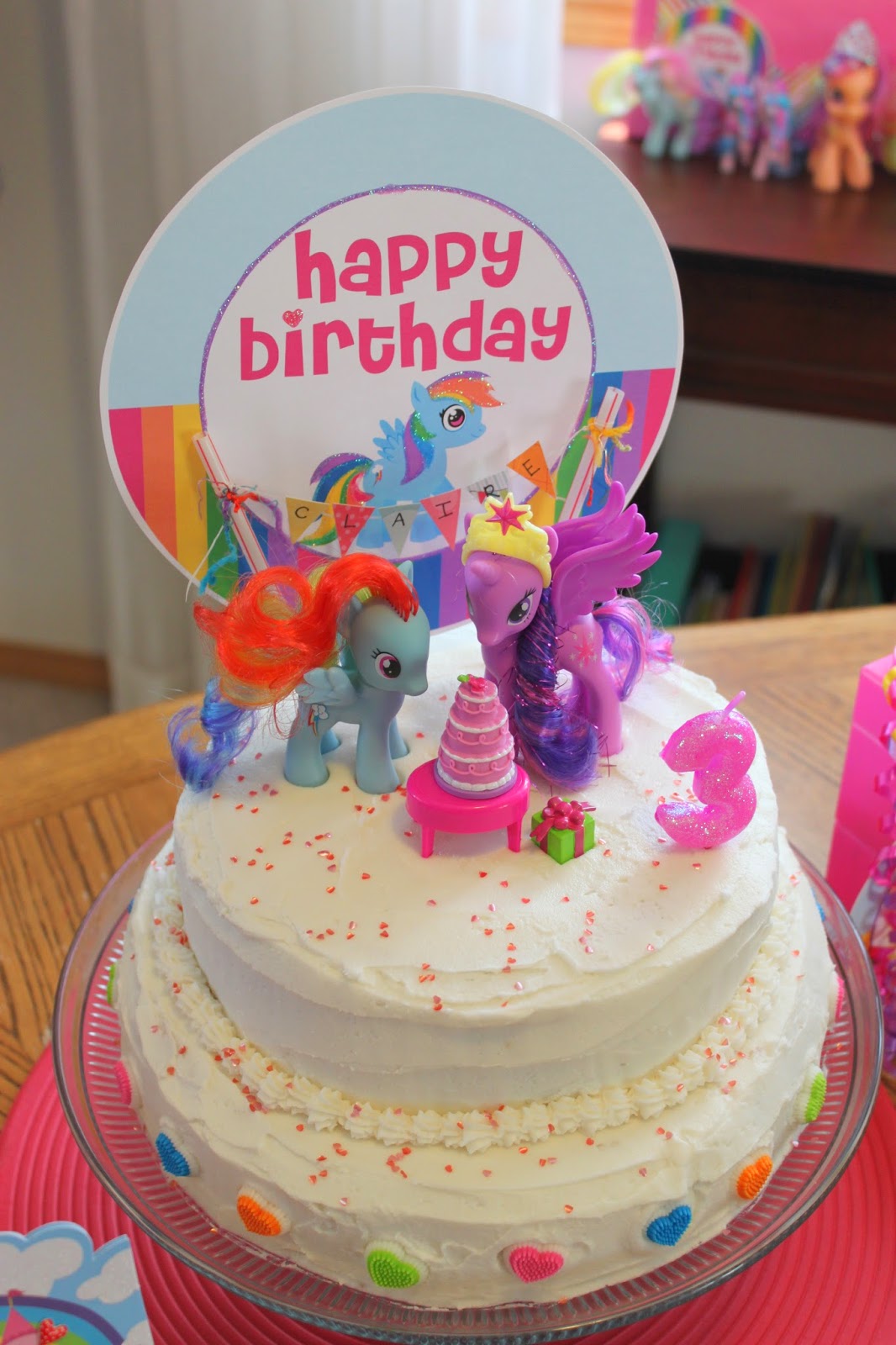 5M Creations: My Little Pony Inspired Birthday Party Rainbow Pony Printable Party Package