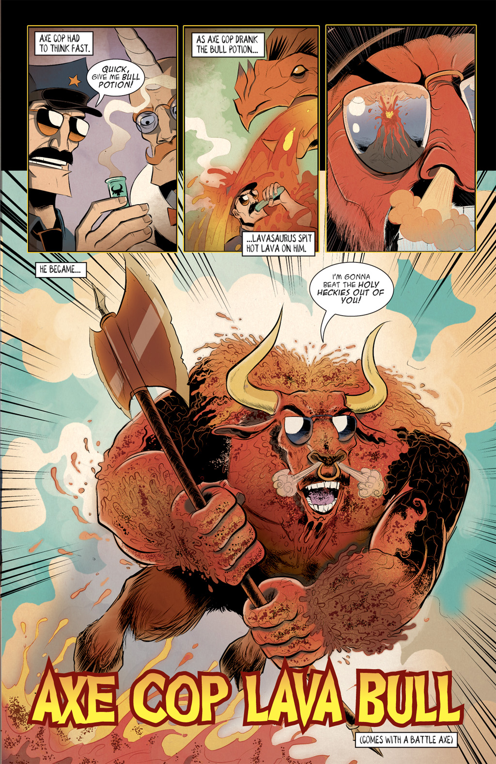 Axe Cop: Bad Guy Earth Issue #3 #3 - English 20