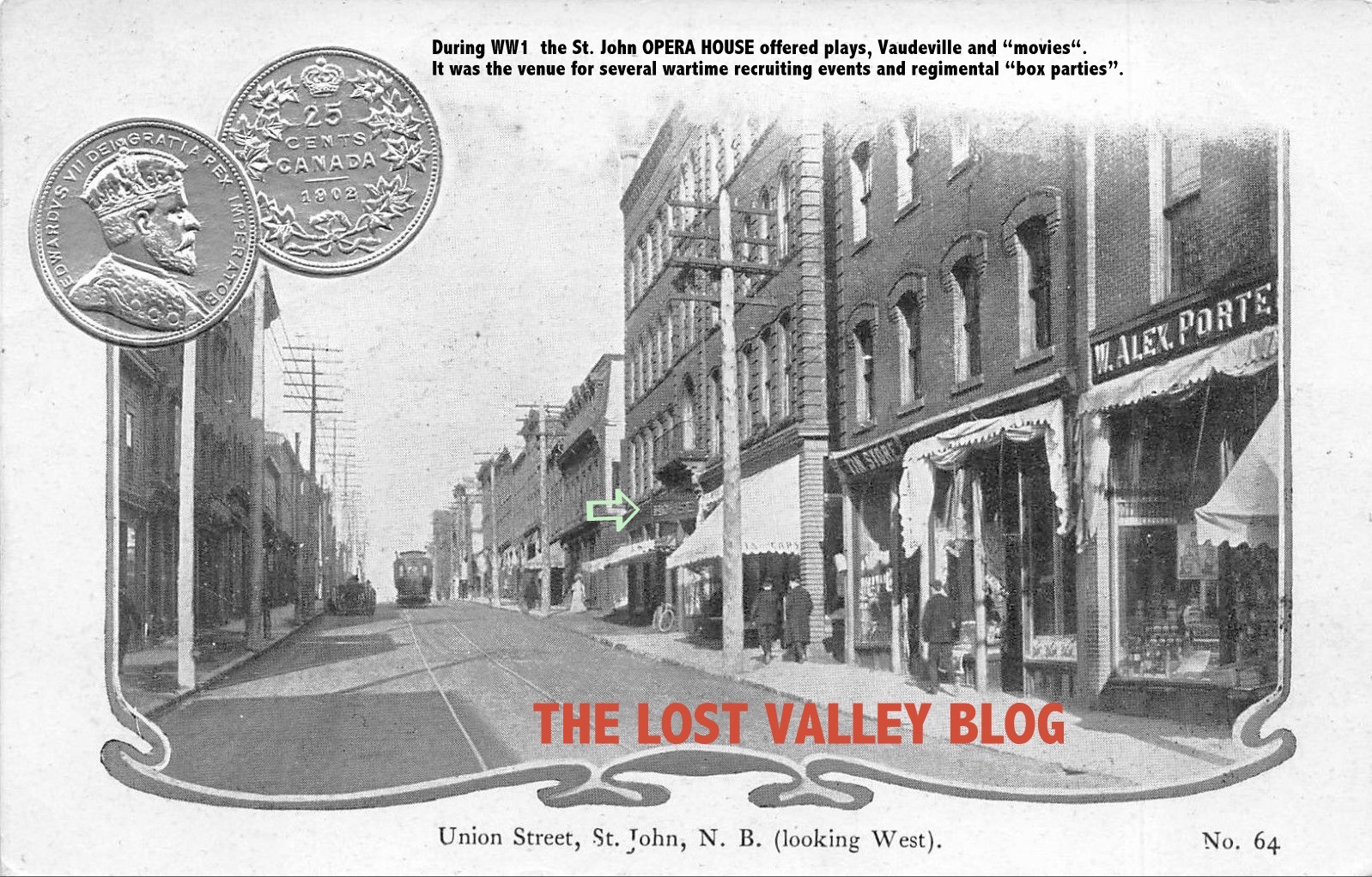 The Lost Valley An History of Saint John, N.B. THE BIRTH OF