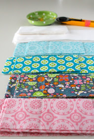 Flutter and Float fabrics from Blend fabrics designed by Ana Davis