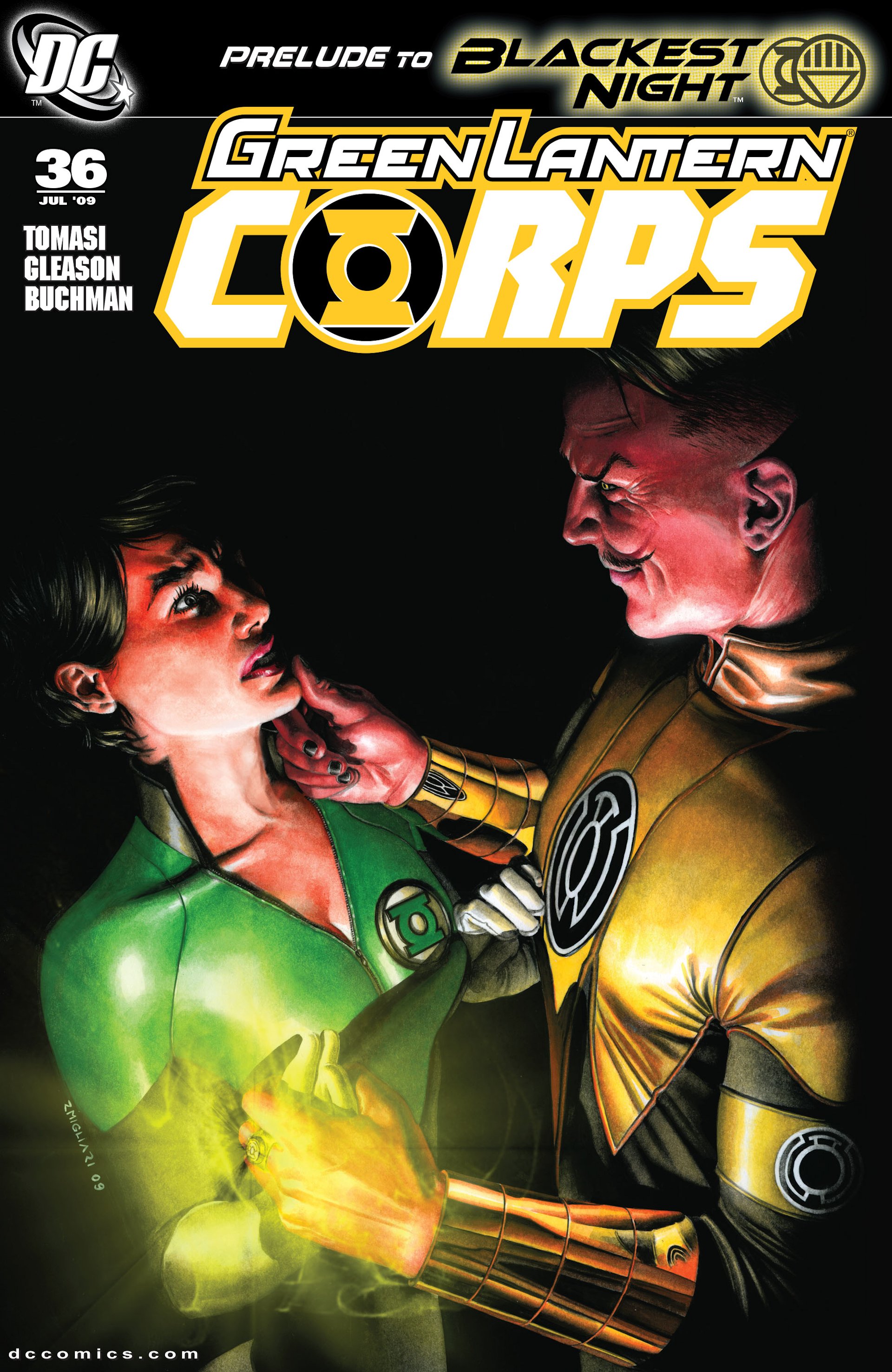 Read online Green Lantern Corps (2006) comic -  Issue #36 - 2