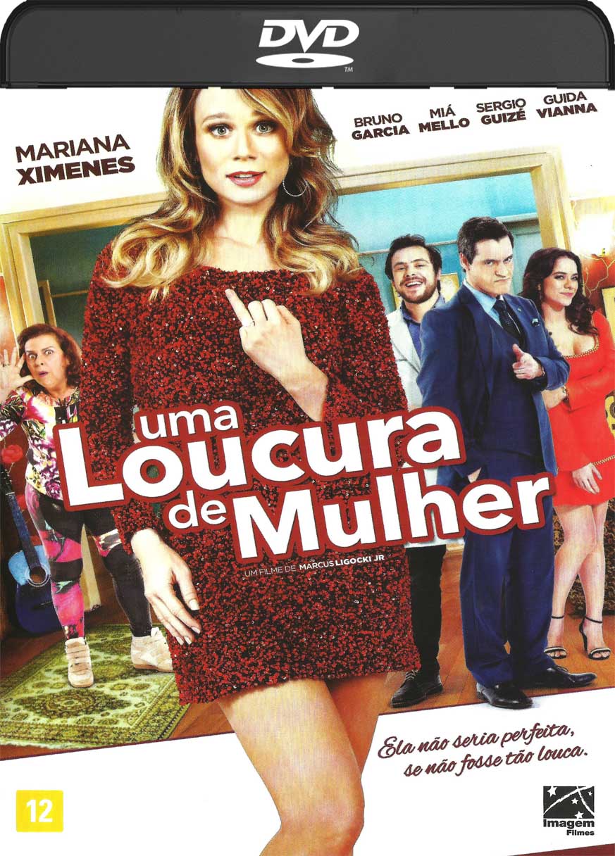 Uma Loucura de Mulher (2016) DVD-R Oficial Uma Loucura de Mulher (2016) DVD-R Oficial