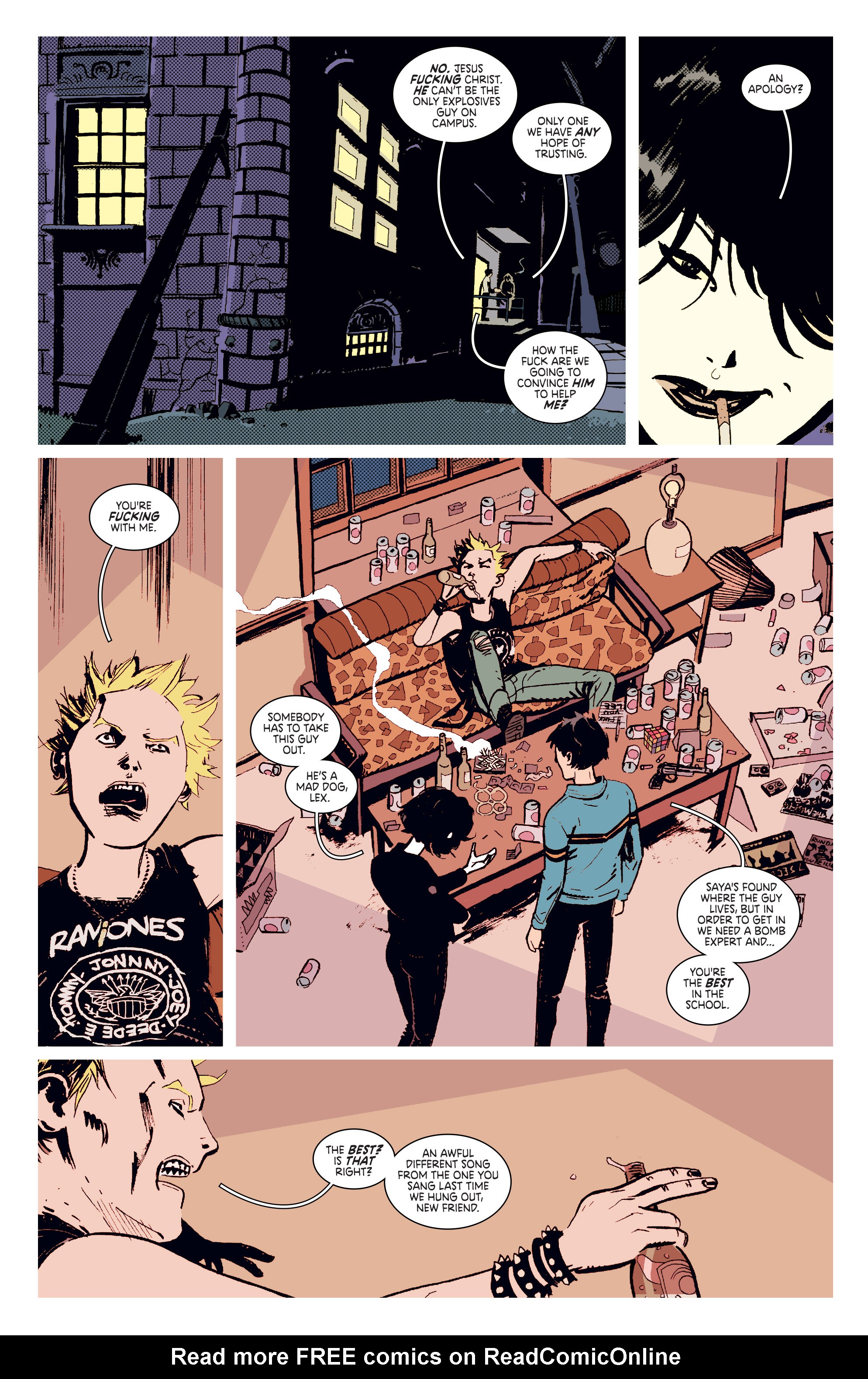 Read online Deadly Class comic -  Issue #9 - 16