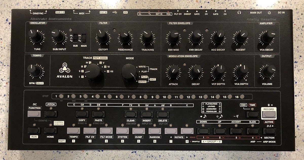 MATRIXSYNTH Avalon Bassline Synthesizer By Abstrakt Instruments