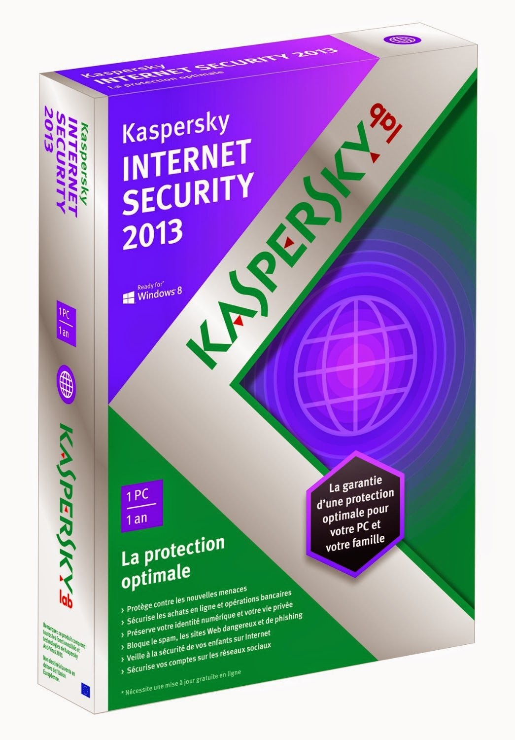 Kaspersky internet security 2013 Inclus Crack + Keygen Inclus PC