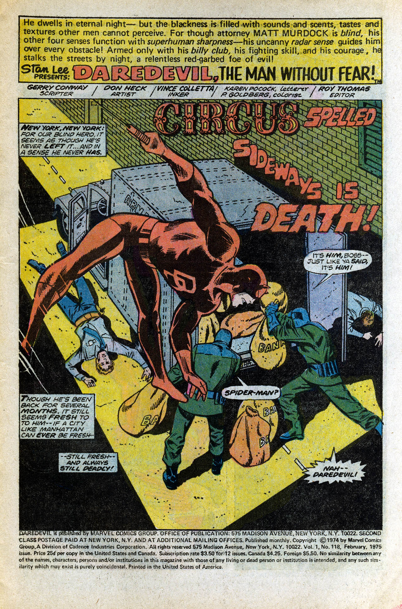 Daredevil (1964) 118 Page 2