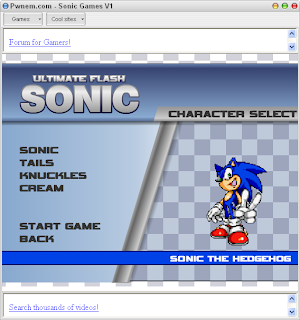 Sonic Games 1.0 full version free download