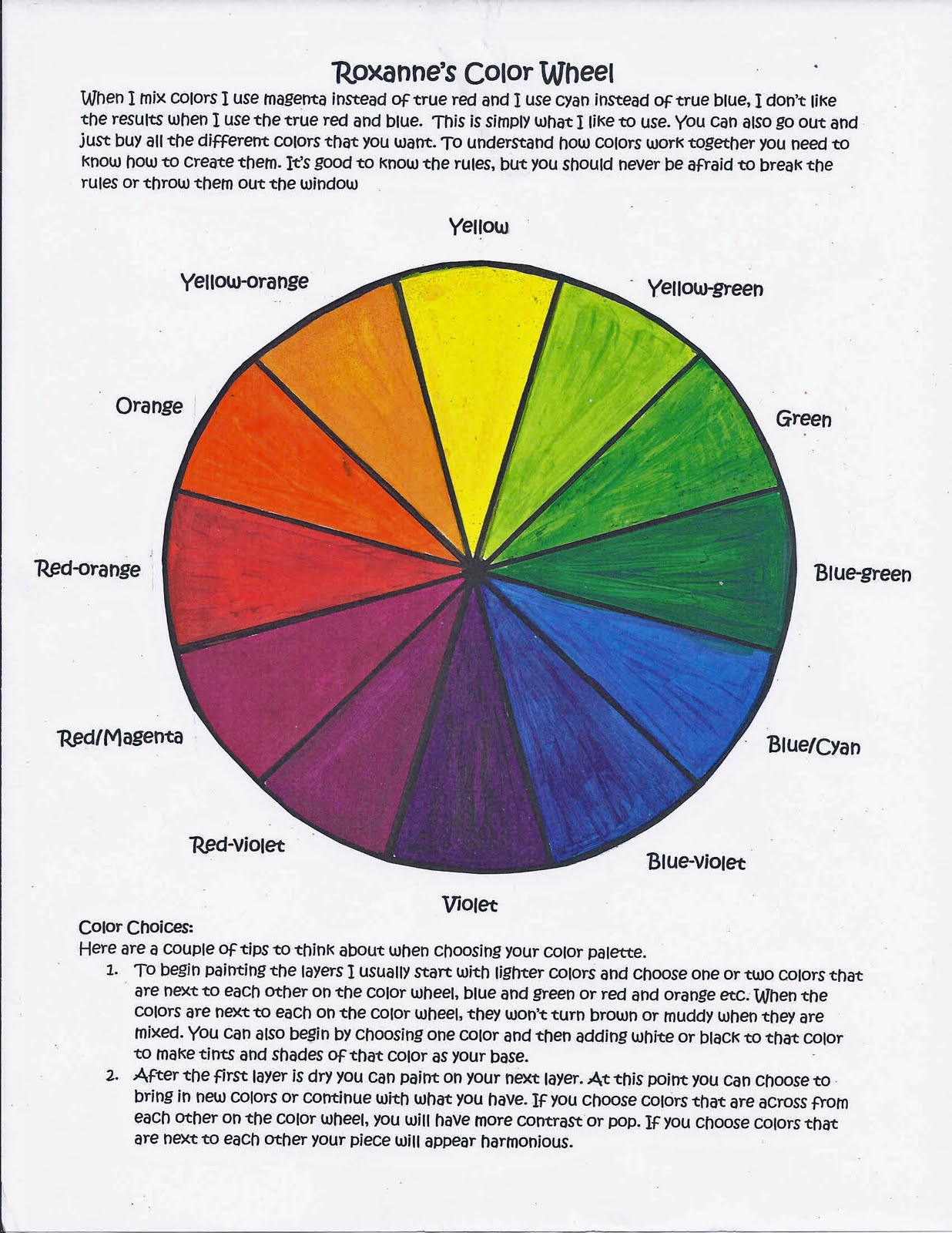 Art House 577: My Color Wheel