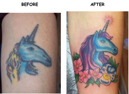 Trend Tattoos: Cover Up Tattoos Before and After