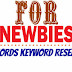 Adwords Keyword research for newbies Adwords Keyword research for newbies
