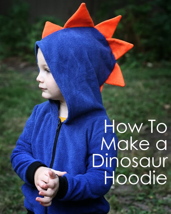 How to Make a Dinosaur Hoodie