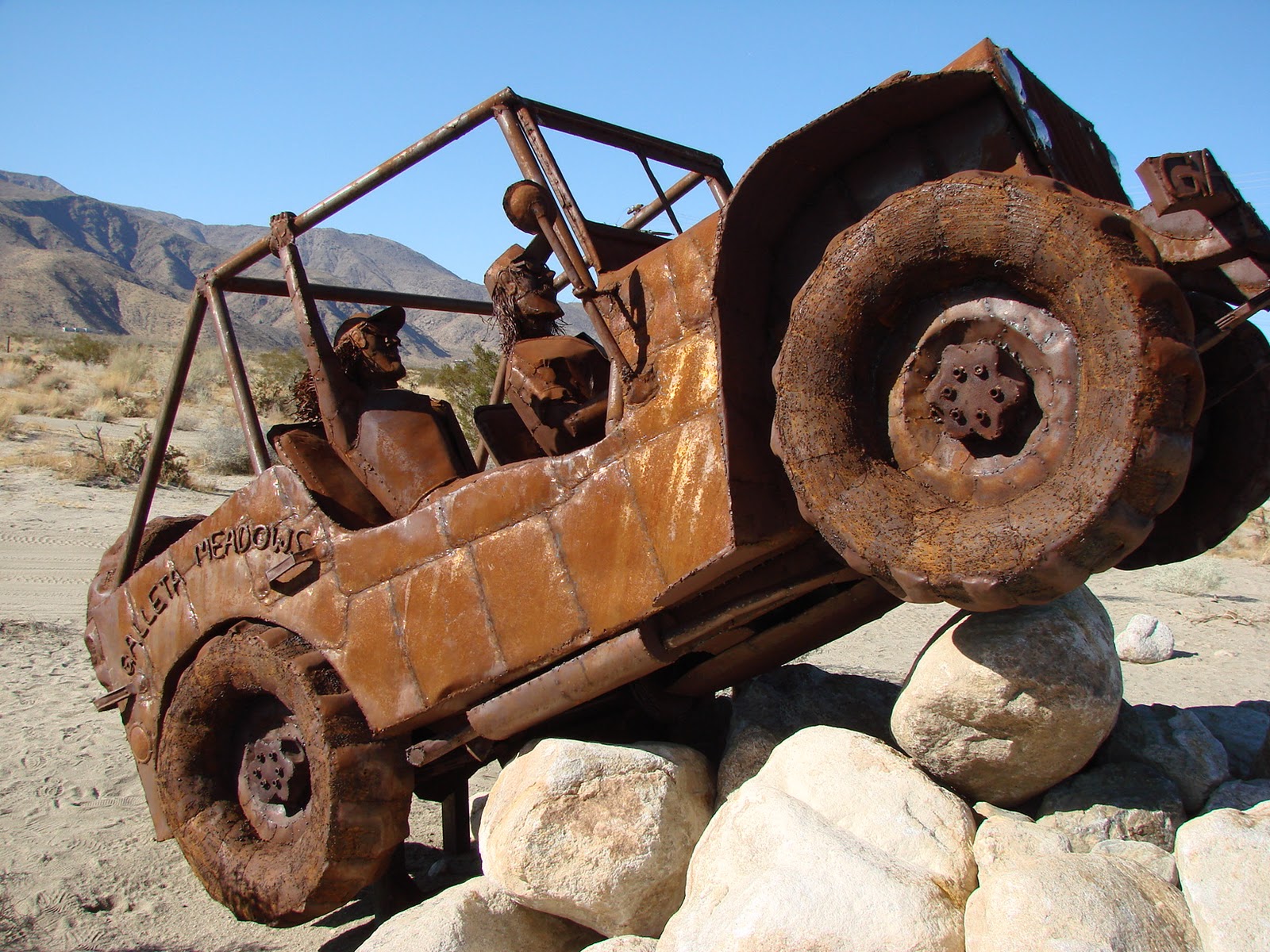 DOWN AND DIRTY WITH LARRY 2011 OAUSA Borregofest, AnzaBorrego Desert