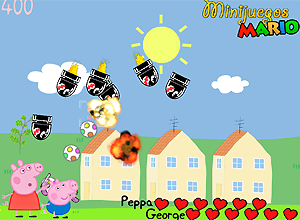 Peppa and George in Alien Invasion