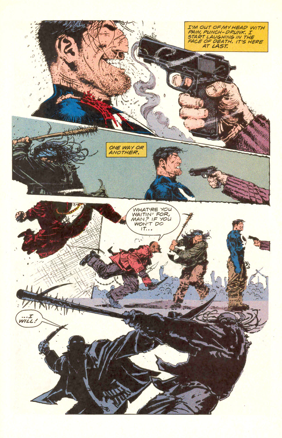 Read online The Punisher (1987) comic -  Issue #94 - No Rules - 22