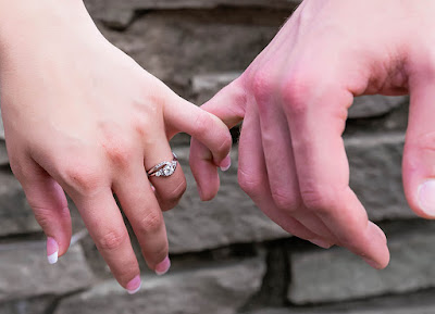 Tori Bates engagement ring