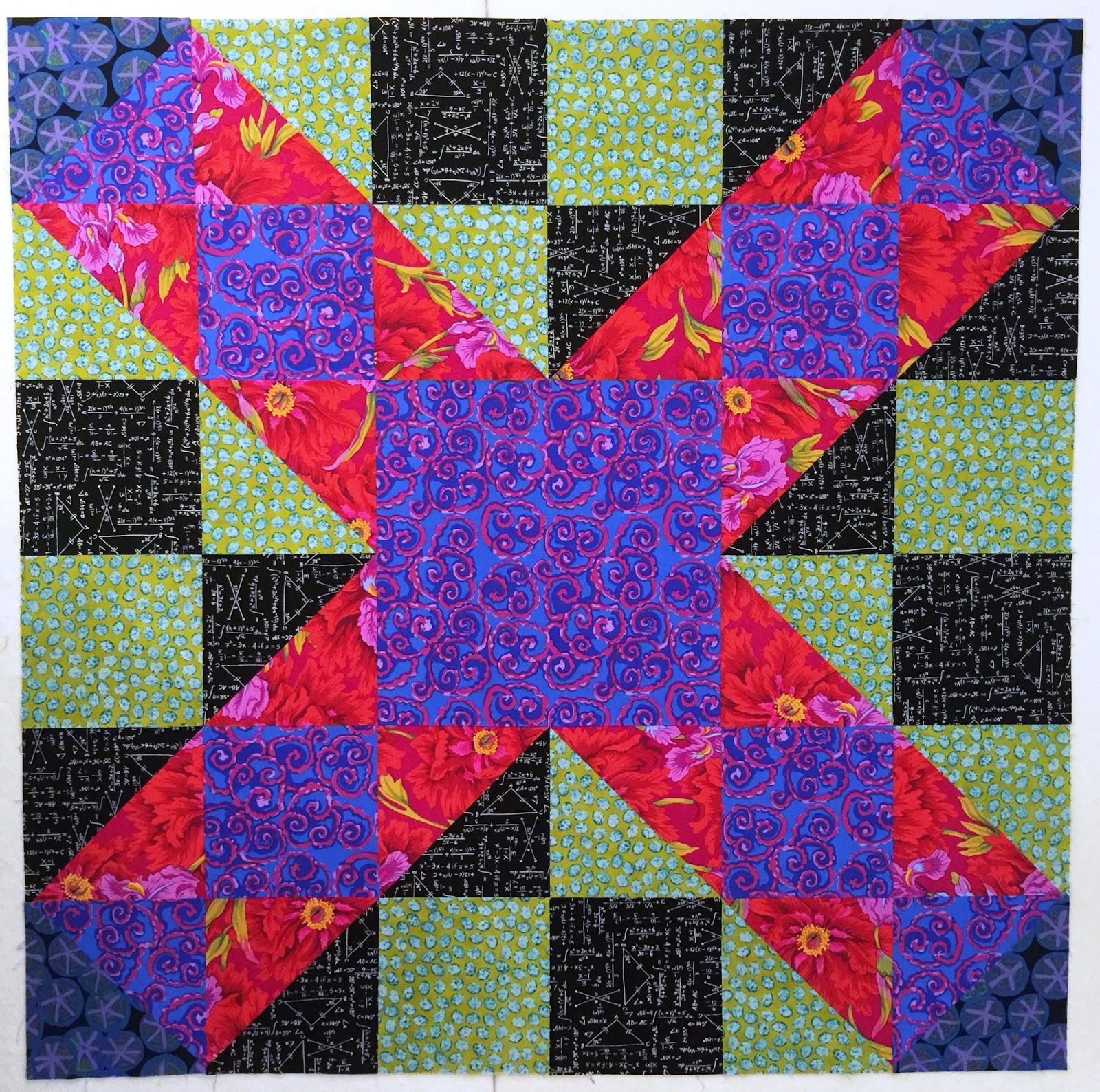 Cheeky Cognoscenti Beginner Quilting Class Sample Finished and Delivered!