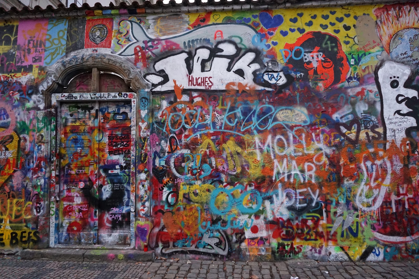 Prag Gezi Rehberi Lennon Duvarı