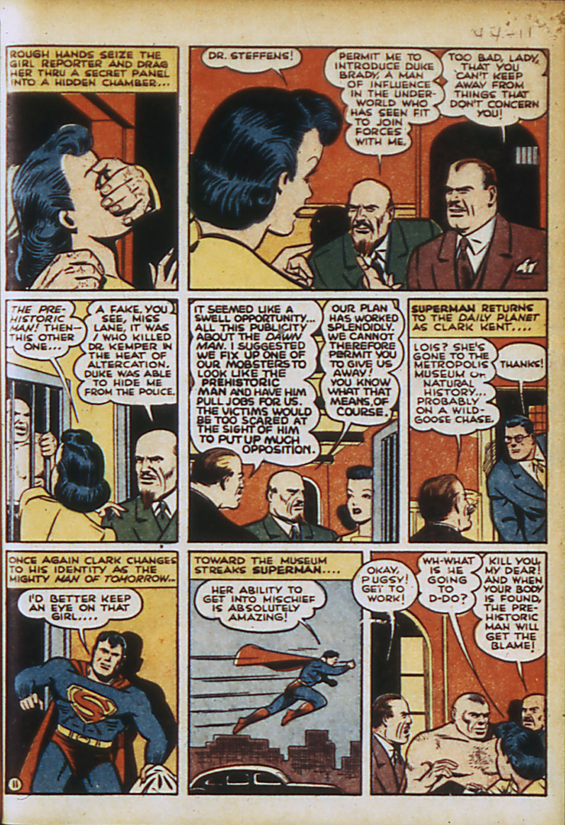 Read online Action Comics (1938) comic -  Issue #44 - 14