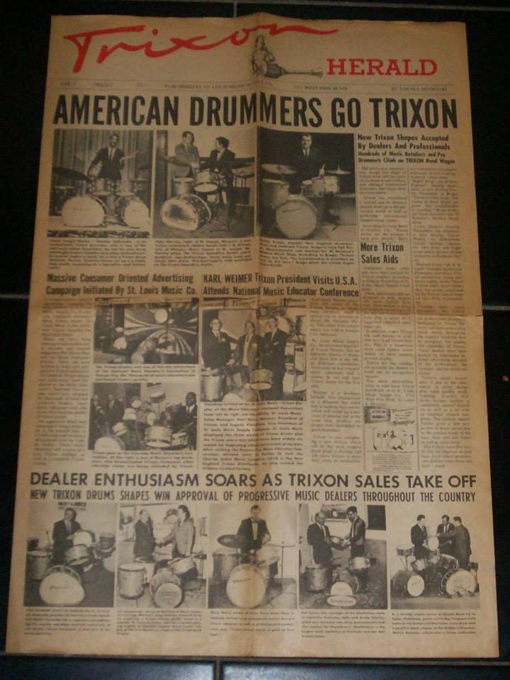 Original 1965 USA Trixon - Herald newspaper