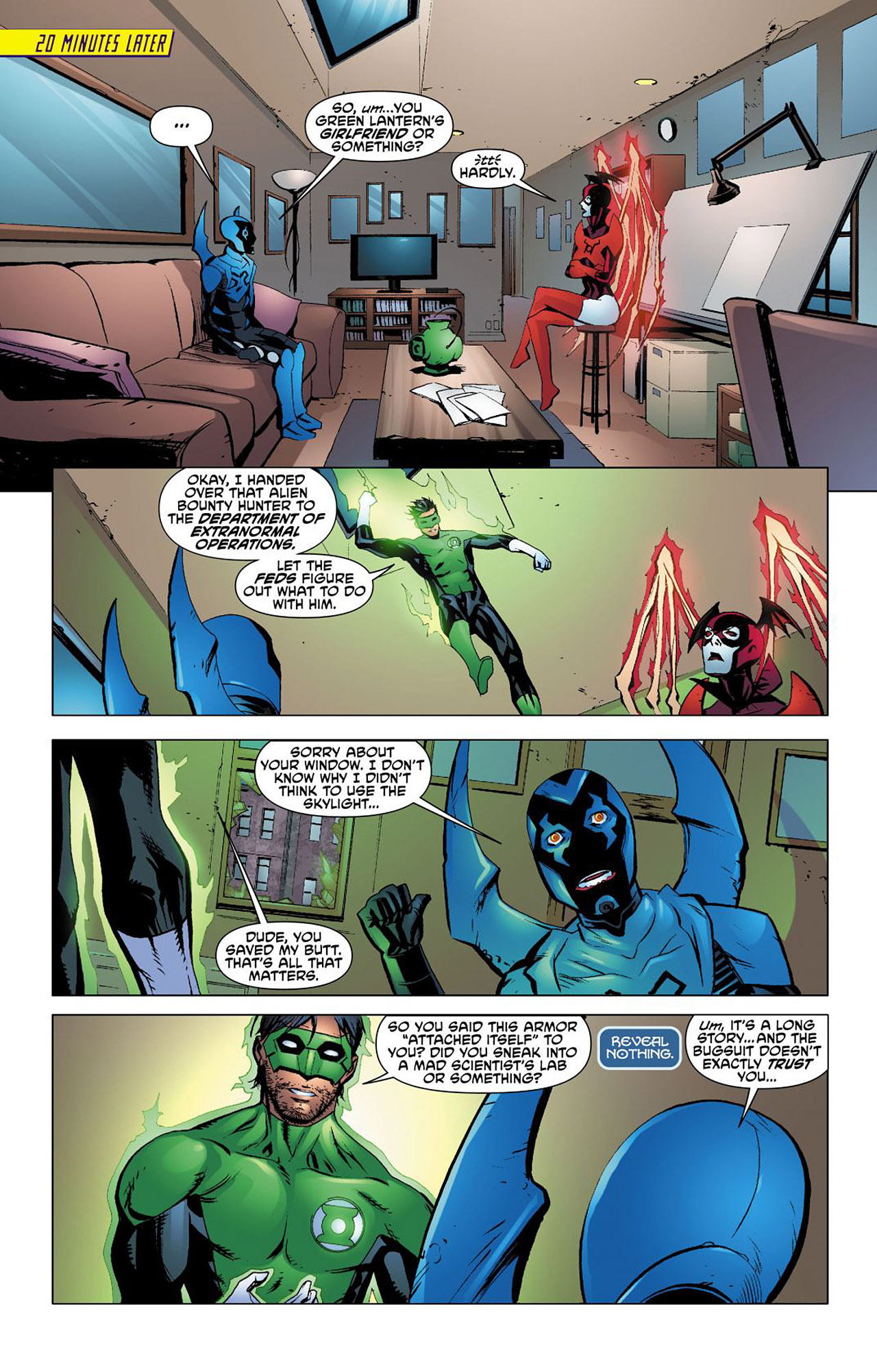Read online Blue Beetle (2011) comic -  Issue #9 - 18