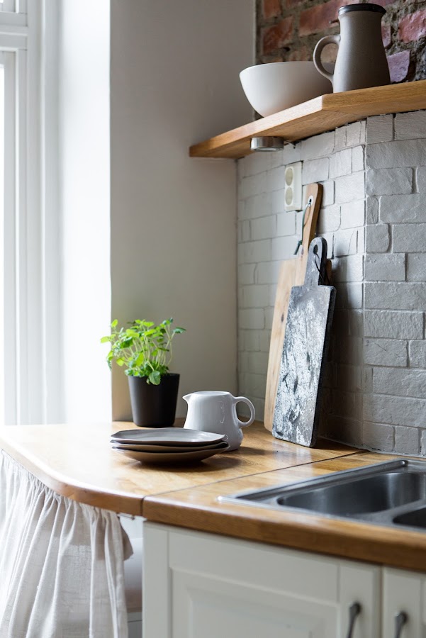 cocina, blanco, estilo nordico, cocina nordica, ladrillo visto, cara vista, decoracion nordica, alquimia deco
