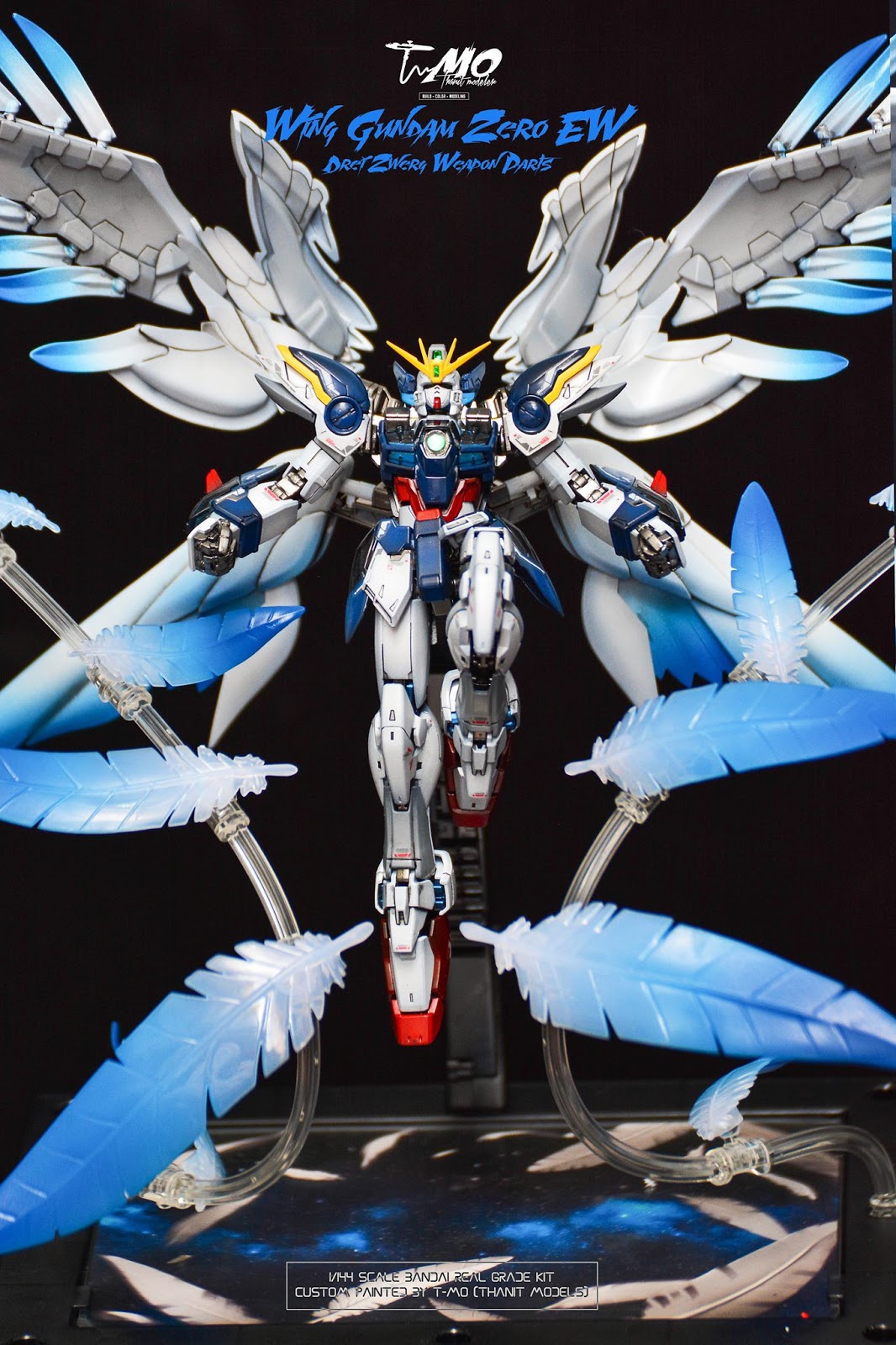 Custom Build: Rg 1/144 Wing Gundam Zero Ew + Effects