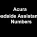 Acura Roadside Assistance Number 