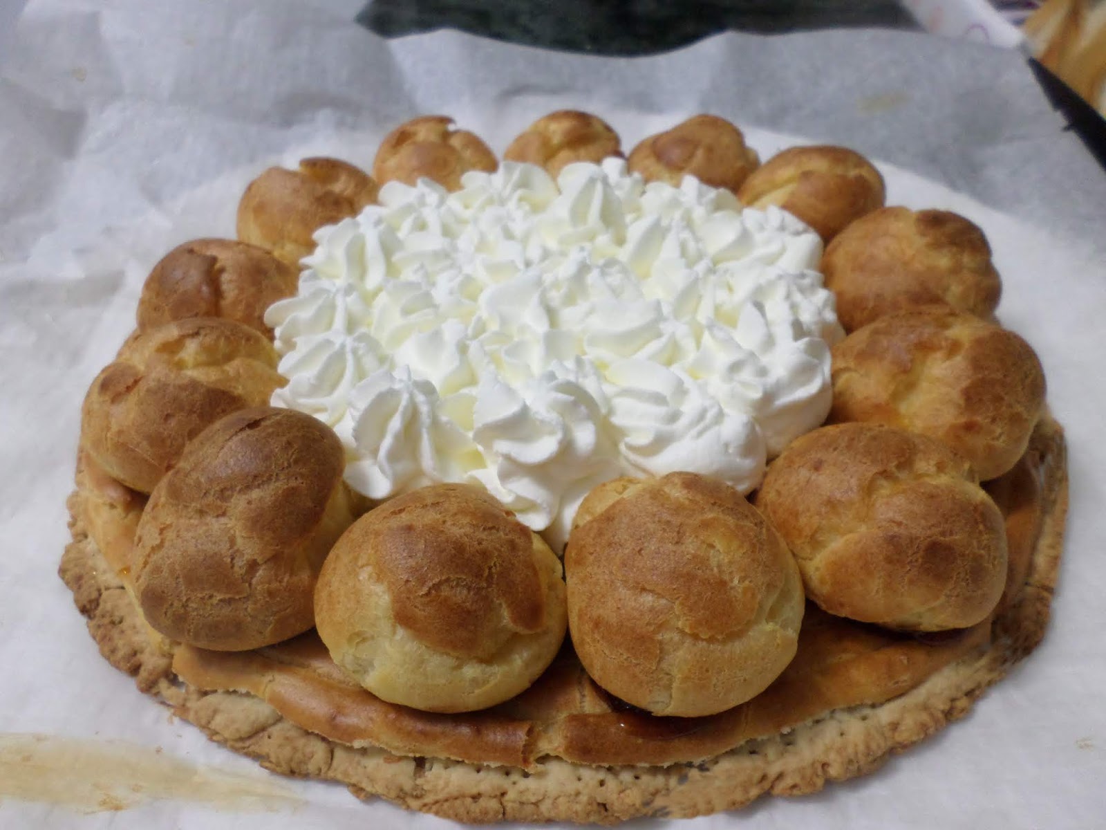 Mi pastelería Tarta Saint Honoré