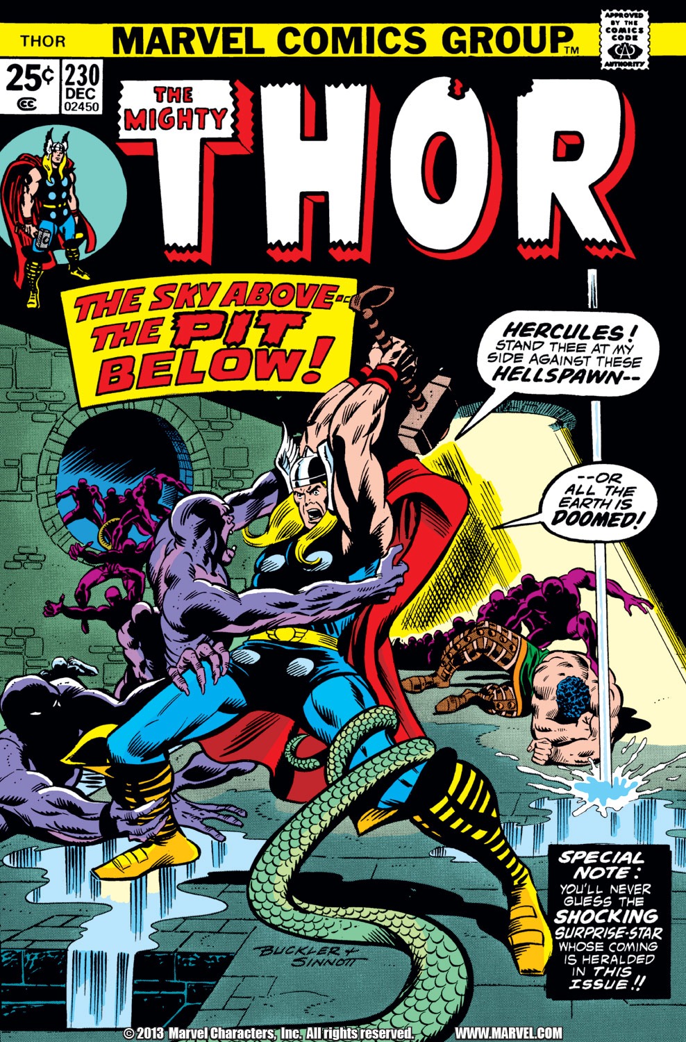 Read online Thor (1966) comic -  Issue #230 - 1