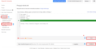Cara Setting Robots.txt Langkah Optimalkan SEO Friendly di Blogger cek custom robotstxt