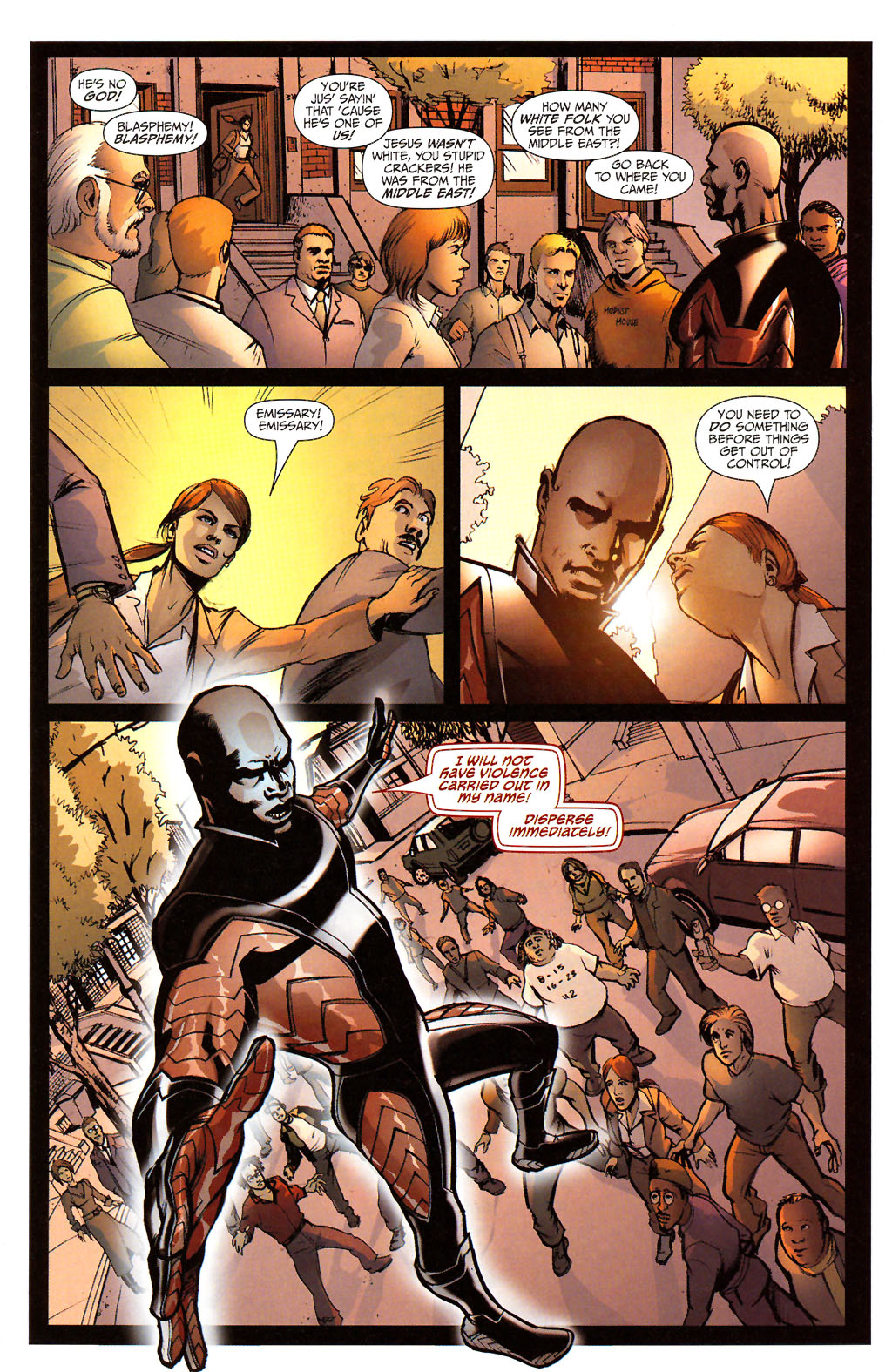 Read online Emissary comic -  Issue #4 - 17